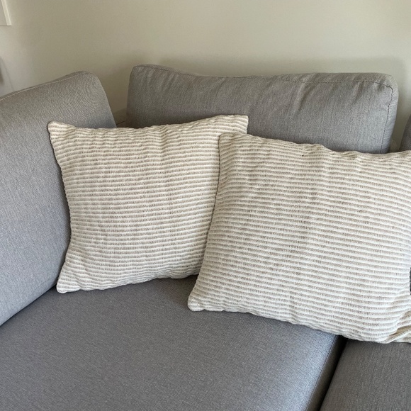 COPY - 6 cotton/jute pillows covers with insert - Picture 7 of 7